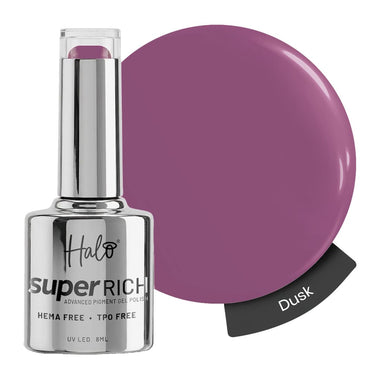 Halo Super Rich Dusk Hema Free Gel Polish 8ml Autumn Diaries Collection
