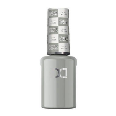 DND Pure Gel Polish Grey Altitude 092 15ml HEMA & TPO Free