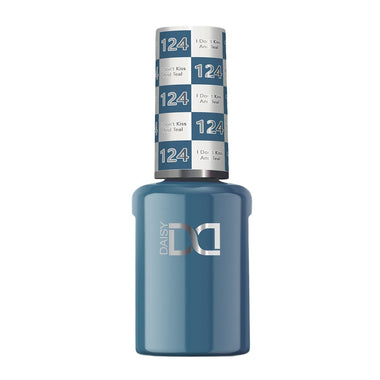 DND Pure Gel Polish I Don't Kiss And Teal 124 15ml HEMA & TPO Free