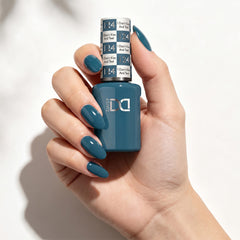 DND Pure Gel Polish I Don't Kiss And Teal 124 15ml HEMA & TPO Free