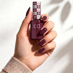 DND Pure Gel Polish It's Raining Plum 138 15ml HEMA & TPO Free