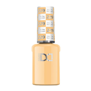 DND Pure Gel Polish Grab The Sunscreen 229 15ml HEMA & TPO Free