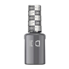 DND Pure Gel Polish M.I.T. Silver Steel 260 15ml HEMA & TPO Free