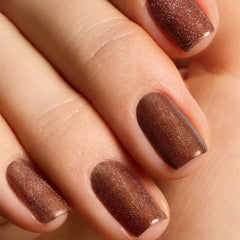 Glossify Copper Cat Eye 15ml Hema Free Gel Polish