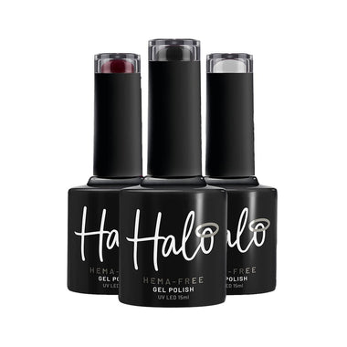 Halo Hema Free Gel Polish Black 15ml