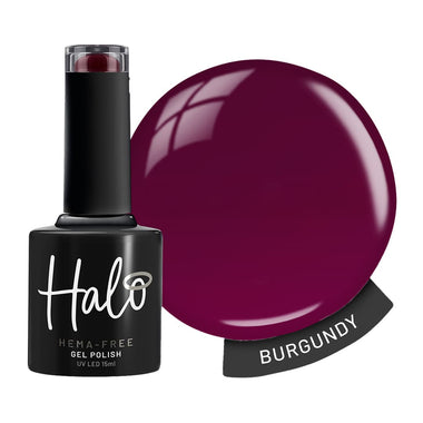 Halo Hema Free Gel Polish Burgundy 15ml
