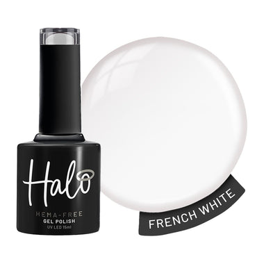Halo Hema Free Gel Polish French White 15ml