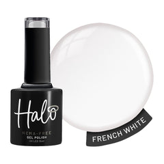 Halo Hema Free Gel Polish French White 15ml