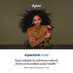 Dyson Supersonic Nural™ Hair Dryer Straight + Wavy Plum/Copper