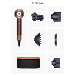 Dyson Supersonic Nural™ Hair Dryer Straight + Wavy Plum/Copper
