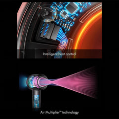Dyson Supersonic Nural™ Hair Dryer Straight + Wavy Plum/Copper
