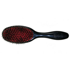 Denman D81S Small Cushion/Natural Bristle with Single Nylon Quill Brush