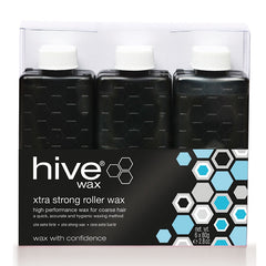 Hive Xtra Strong Warm Wax Roller Depilatory Cartridges 6 x 80g