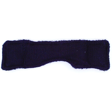Waffle Eye Pillow Black