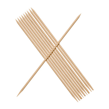 Lotus Orange Wood Sticks (Pack of 10)