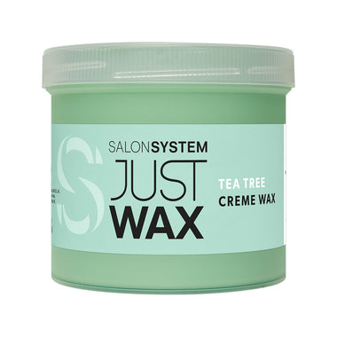 Salon System Just Wax Tea Tree Creme Wax 450g