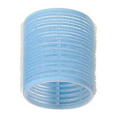 Jumbo Velcro Rollers Light Blue 56mm x 6