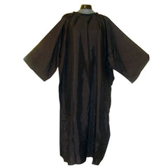 Lotus Crinkle Nylon Cutting Gown/Sleeve Black