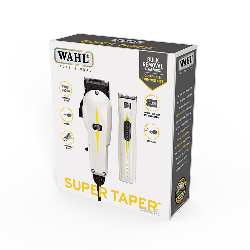 Shop Wahl Super Taper Clipper & Super Trimmer Combi Pack – Salons