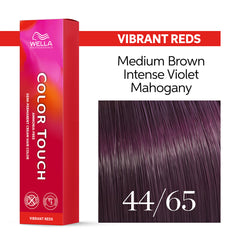 Wella Color Touch 60ml 44/65 Medium Intense Violet Mahogany Brown