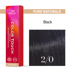 Wella Color Touch 60ml 2/0 Black