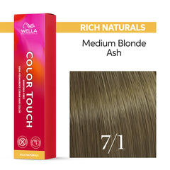 Wella Color Touch 60ml 7/1 Medium Ash Blonde