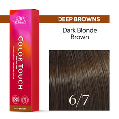 Wella Color Touch 60ml 6/7 Dark Brunette Blonde