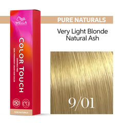 Wella Color Touch 60ml 9/01 Very Light Natural Ash Blonde