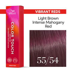 Wella Color Touch 60ml 55/54 Light Intense Mahogany Red Brown