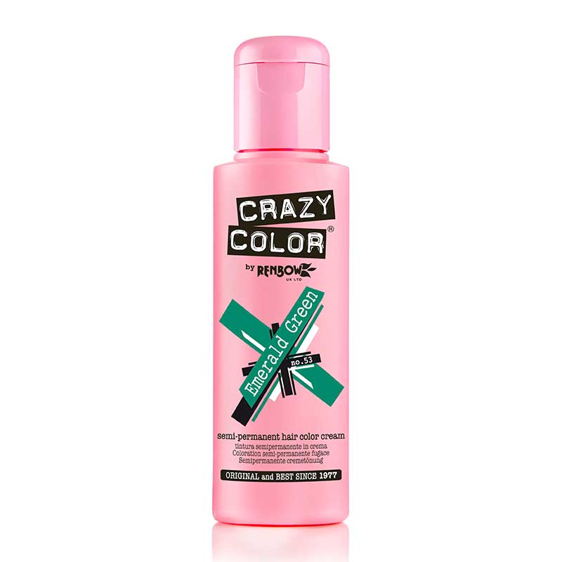 Crazy Color 100ml 53 Emerald Green