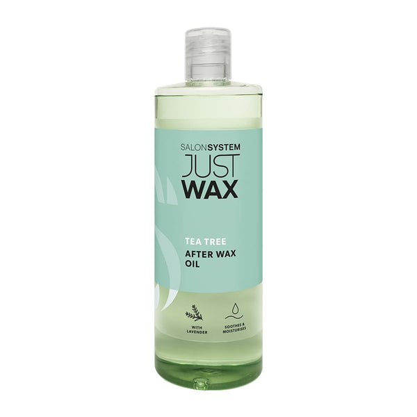 Shop Just Wax Tea Tree After Wax Oil 500ml – Salons Direct