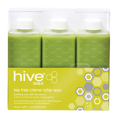Hive Roller Depilatory Refills Tea Tree Creme Wax (6x80g)