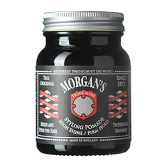 Morgans Pomade High Shine/ Firm Hold 100g Jar (Black label)
