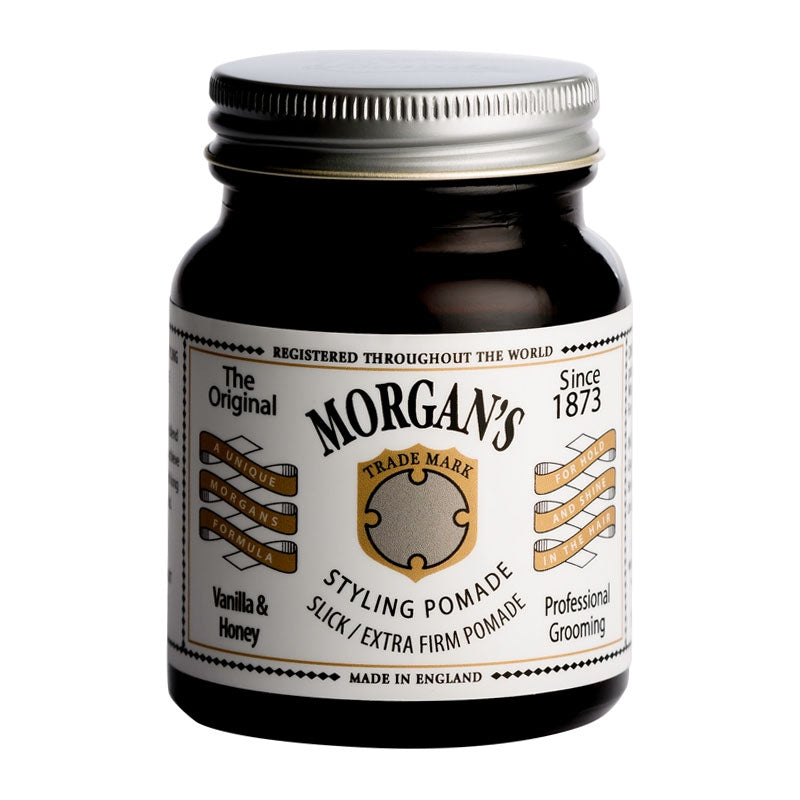 Morgans Vanilla & Honey Pomade Extra Firm Hold 100g (white label)