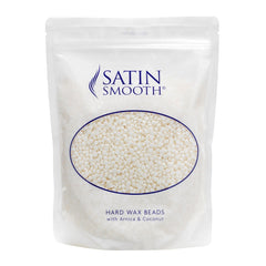 Satin Smooth Pure White Hard Wax With Arnica & Coconut 700g Pouch