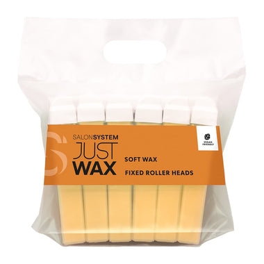 Salon System Just Wax Roller Refill Large Head Soft Wax 100ml x 6