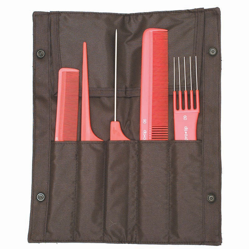 Pro-Tip Comb Set in Mesh Wallet