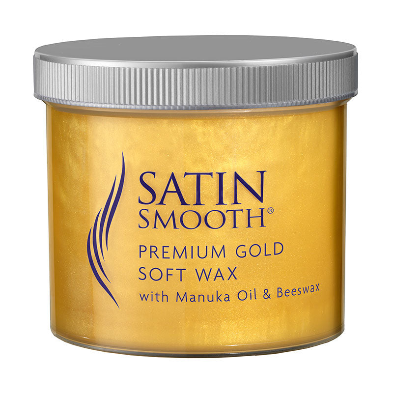Satin Smooth Premium Gold Wax with Manuka Oil + Beeswax 450g