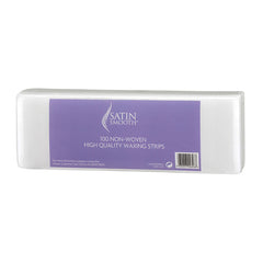 Satin Smooth Non Woven Paper Waxing Strips (Pack of 100)