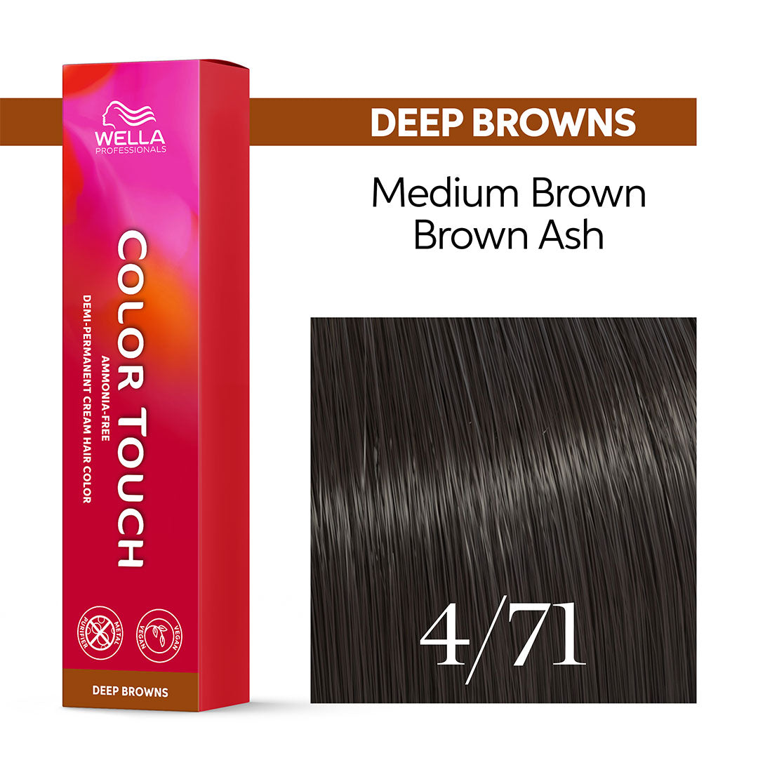 Buy Color Touch 4/71 Classic Brunette Ash Brown – Salons Direct