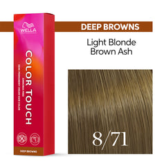 Wella Color Touch 60ml 8/71 Light Brunette Ash Blonde