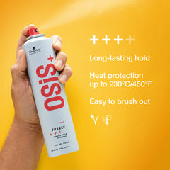 OSiS Freeze Strong Hold Hairspray 500ml