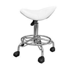 SkinMate White Beauty Saddle Stool