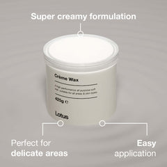 Lotus Creme Wax 425g