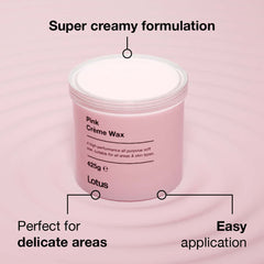 Lotus Pink Creme Wax 425g