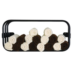 Lotus Towel Rack Black