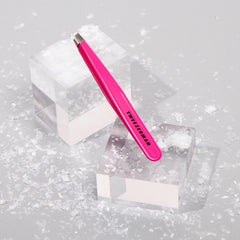 Tweezerman Slant Tweezers Neon Pink
