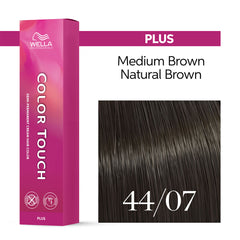Wella Color Touch Plus 60ml 44/07 Intense Medium Natural Brunette Brown