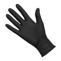 DMI Nitrile Non-Latex Gloves Black Large Pack of 100pcs