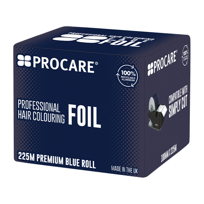 Procare Coloured Foil Blue 100mm x 225m
